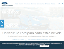 Tablet Screenshot of fordhermanosbravo.es